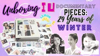UNBOXING IU Documentary 'Pieces:  29 Years of Winter 💿 | Lemon Sky PH | Marie Campomanes