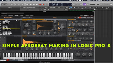 Simple Afrobeat making in Logic Pro x