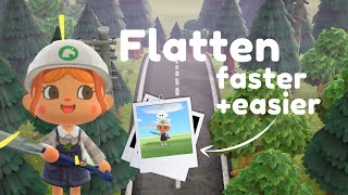 FLATTENING easier & faster w/ 2.0 update |ACNH TIPS & FLATTENING GUIDE| Animal Crossing New Horizons screenshot 2