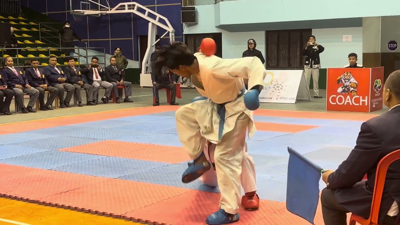 Kwamukan national karate championship 60kg final