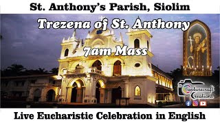 7th day of Trezena | English Mass Live at 7am, 8th June 2025 | St Anthony's Church Siolim