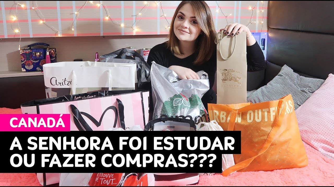 Comprinhas do intercâmbio no Canadá • Karol Pinheiro