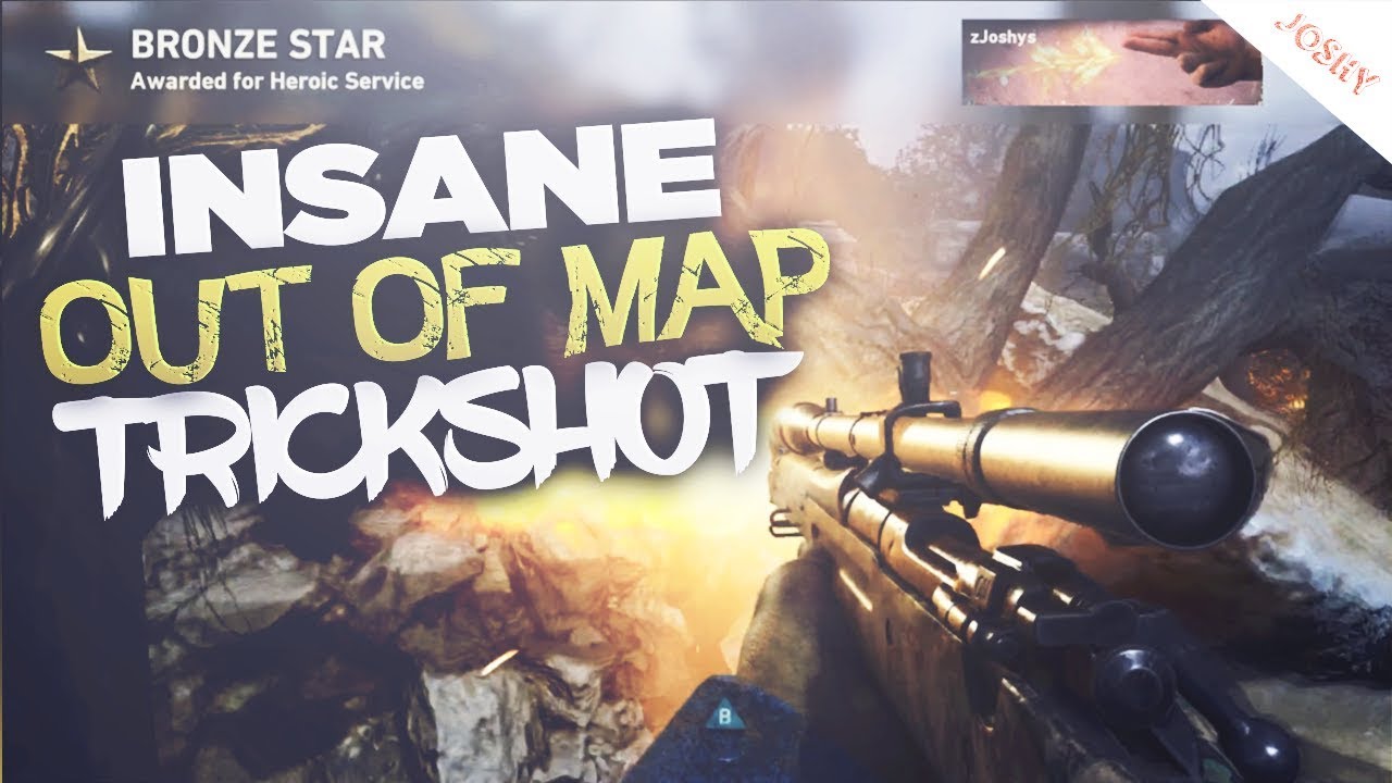 WW2 Out Of Map Glitch Spot Trickshot