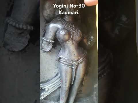 #80 Chausath yogini temple @Hirapur Yogini No-30 Kaumari.