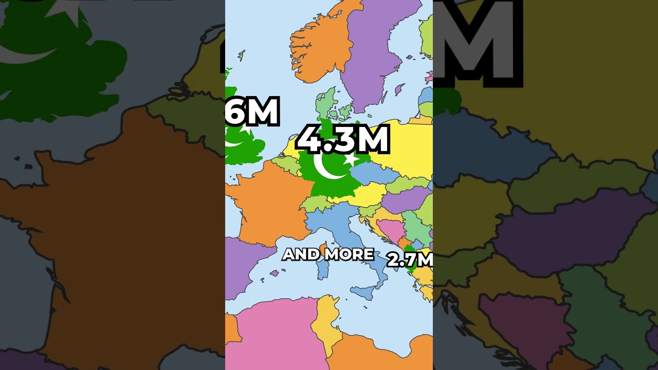 The Biggest ISLAMIC Country In Europe Will Surprise You Geography Maps Islam
