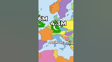 Negara ISLAM Terbesar di Eropa Akan Mengejutkan Anda! #geografi #peta #islam
