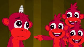 Five Little Monkeys Soft Sleep Rhyme 🐒🌙 | Little Baby Bum Inspired 2 Minute Loop Remix screenshot 3
