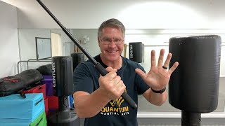 5 self defense strikes with your expandable baton