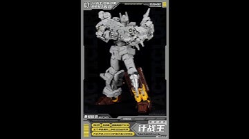 Craftsman Toys Tacticlord (Legends Scale Computron) Complete Combiner Prototype #transformers #g1