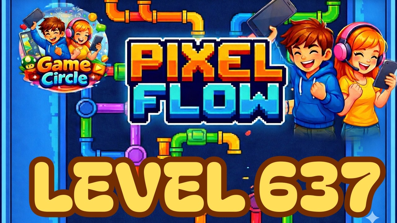 Pixel flow©  - Level 637 - solution