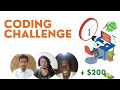 Coding challenge for $200