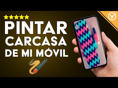 Cómo Pintar o Personalizar la Carcasa del Móvil - DIY Creativo para el Móvil