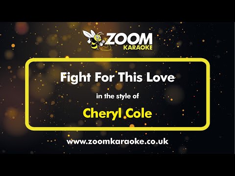 Cheryl Cole Fight For This Love Karaoke Version From Zoom Karaoke