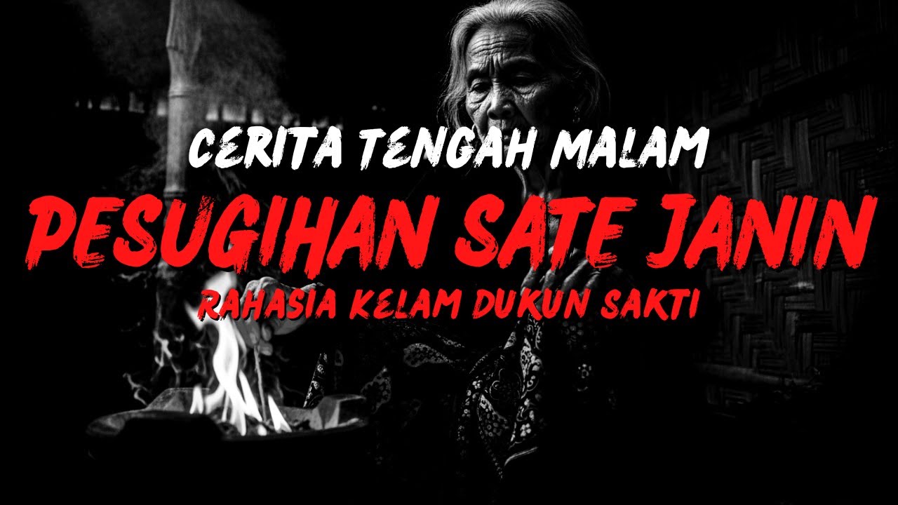 PASTI BERHENTI MAKAN SATE SETELAH DENGER CERITA INI (pesugihan sate j4N1n)