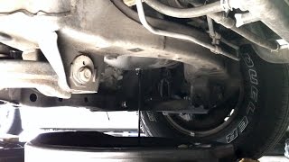 How to do an oil and filter change on a 1999 toyota 4runner v6.