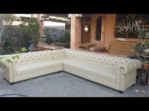 Video: Classic corner sofa rau chav nyob: xim, duab