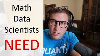 Math for Data Science and the Most Commonly Missed Areas