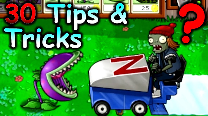 30 Advanced Tips and Tricks 2023 - Plants vs. Zombies