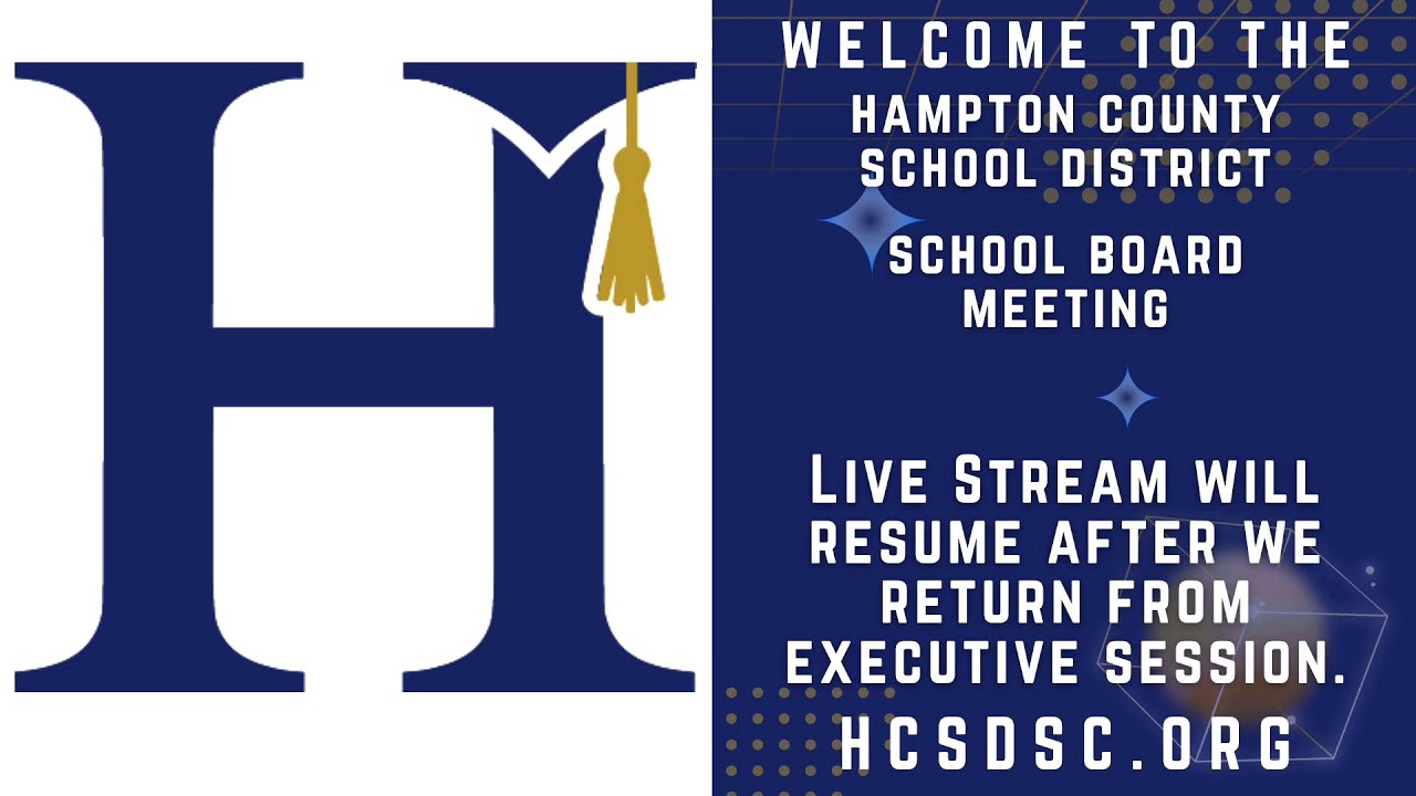 Hampton County School District Live Stream - YouTube