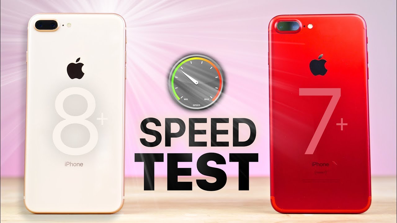  New  iPhone 8 Plus vs 7 Plus SPEED Test!