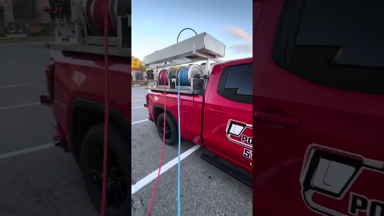 Commercial stucco building soft washing | Use this method to make $$$ on commercial buildings.