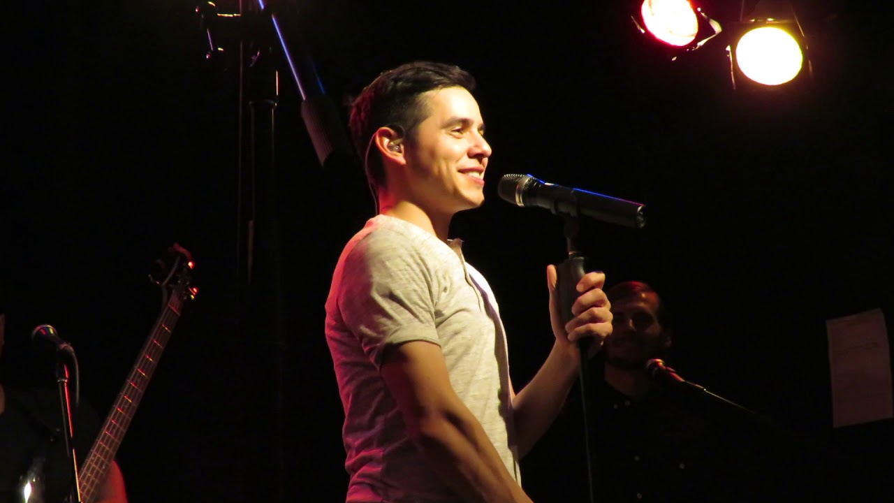 David Archuleta Postcards in the Sky Pittsburgh YouTube