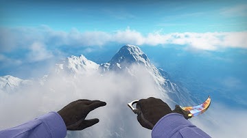 CSGO: Karambit Case Hardened ft (Blaze)