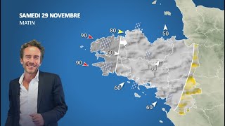 Bulletin Météo Pour Le Samedi 29 Novembre 2025