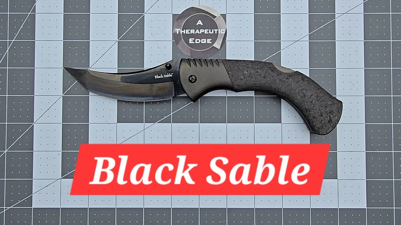 コールドスチール　ブラックセイブルマイカルタ Freaking awesome! Cold Steel Black Sable - YouTube