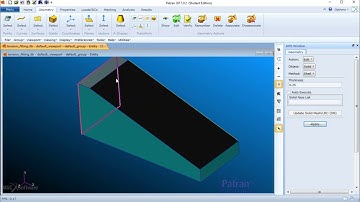 PATRAN WORKSHOP 7 PARASOLID EXAMPLE