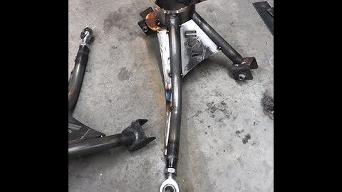 GUSSETS INSTALLED ON DIY AWD TRAILING ARMS