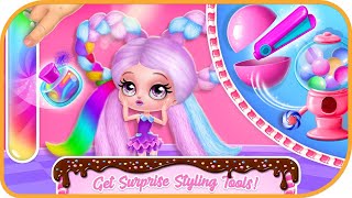 Candylocks Hair Salon - Style Cotton Candy Hair #15 | Tuto TOONS | Fun Mobile Game | HayDay screenshot 1