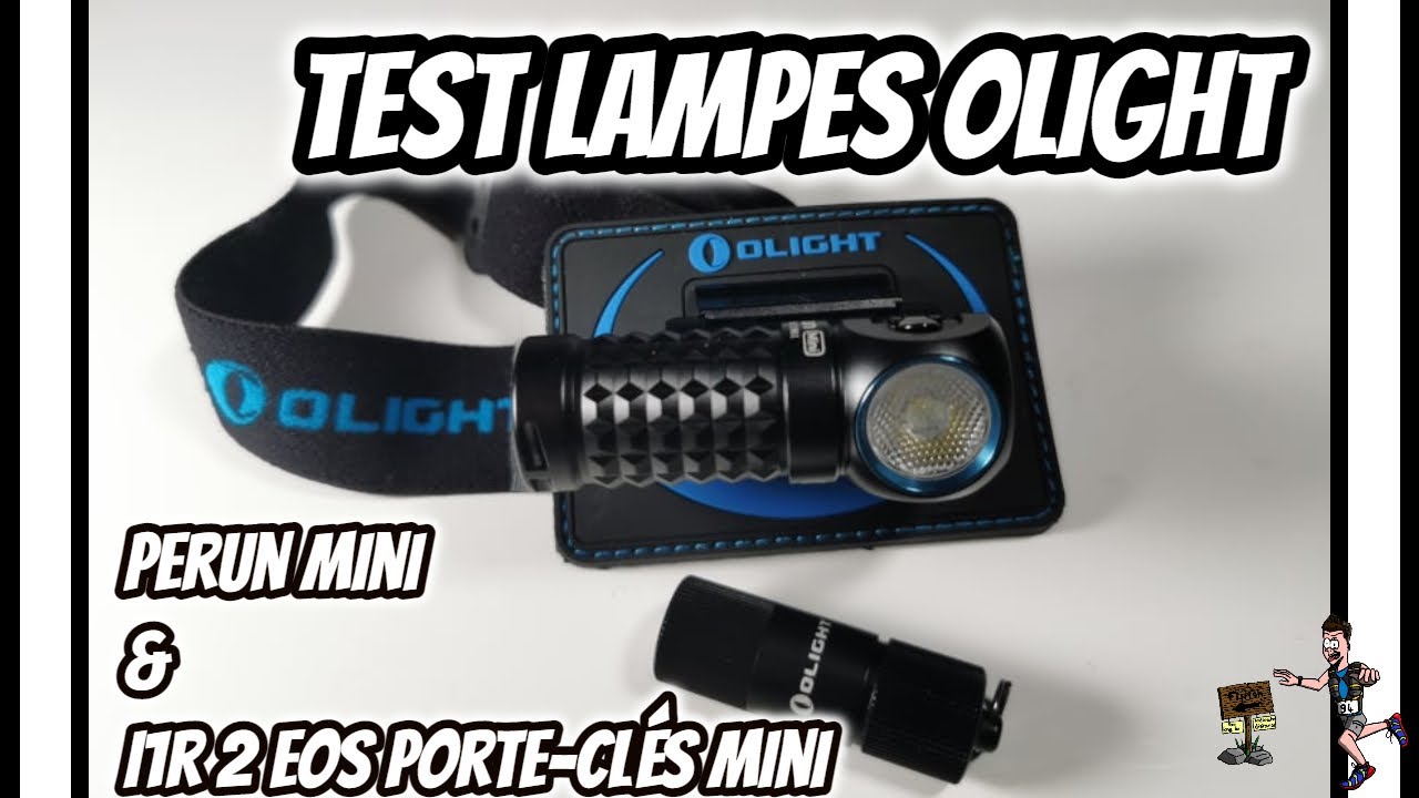 Test Olight Perun Mini, la lampe de poche multi-usages frontale