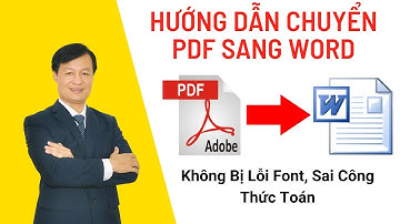 Cách chuyển file PDF sang WORD không cần phần mềm | Miễn phí 2021