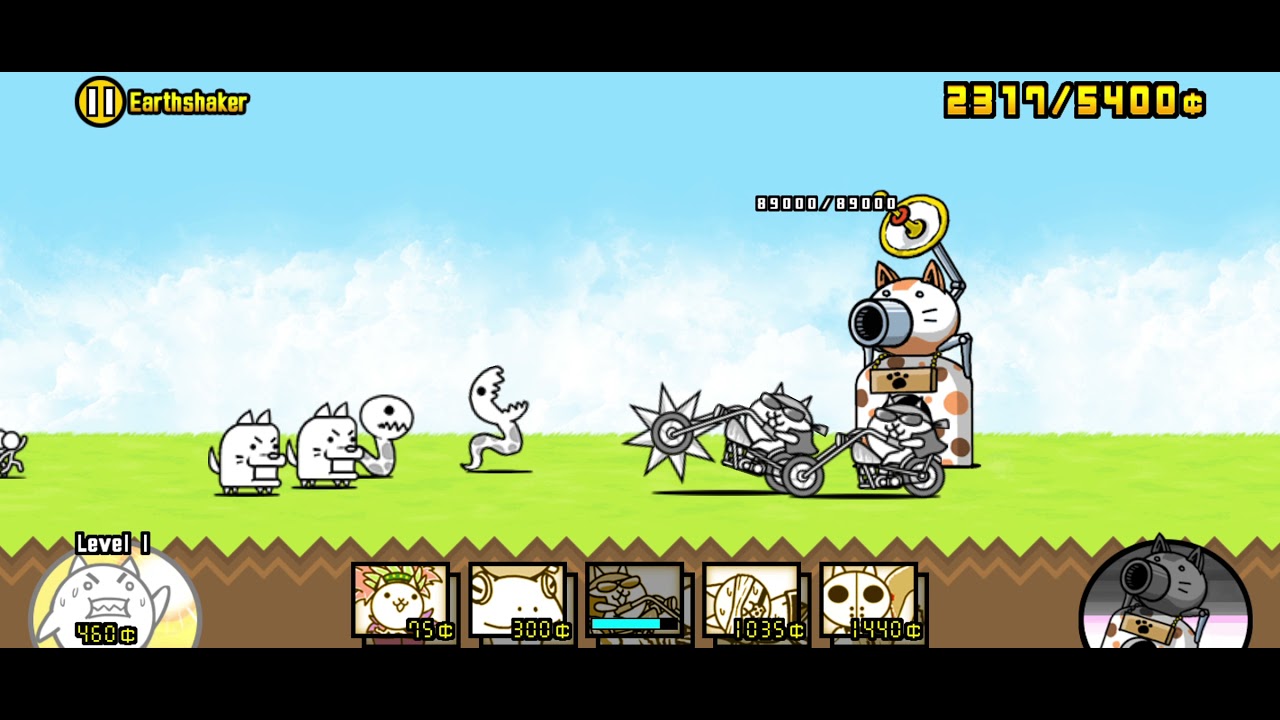 The Battle Cats Stories Of Legend The Legend Begins Earthshaker