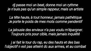 NEW TEXTE RAP " caché derrière mes rimes " avec instrumental beat pour 2017