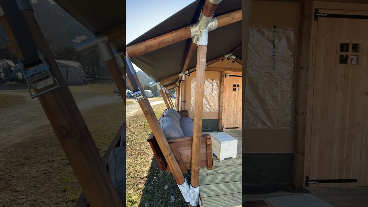 Nos despertamos en el 🌄 CAMPING GRAN SOL 🌞 en febrero del 2023