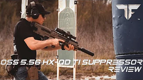 OSS 5.56 HX-QD Ti review on IWI X95 Tavor