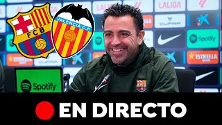 🔴🚨 RUEDA DE PRENSA EN DIRECTO DE XAVI HERNÁNDEZ - FC BARCELONA vs VALENCIA - LA LIGA