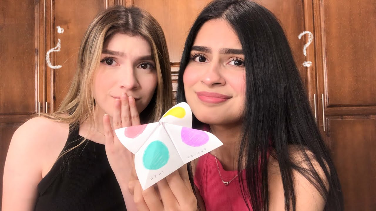 ASMR un jueguito elige los triggers 🫧 ˖ ࣪⭑ (con mi hermana) 🫶🏼