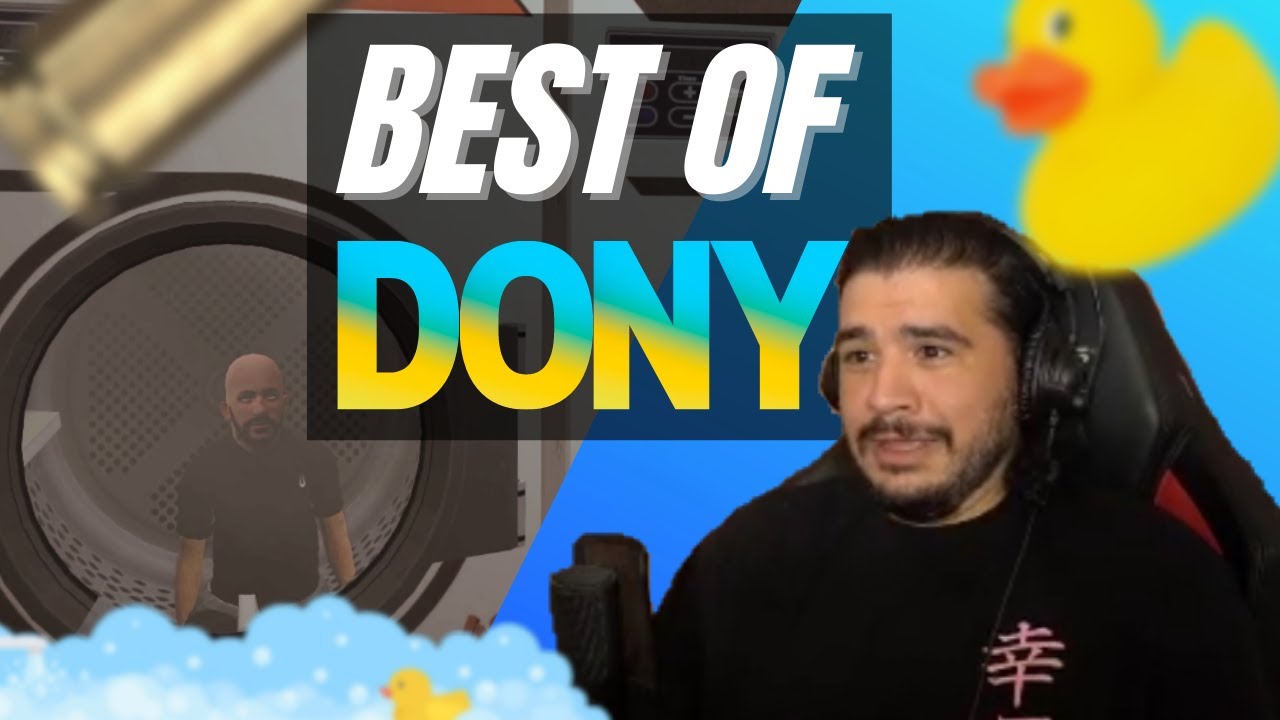 BEST OF DONY🧼 #5 - DONY SE LAVE DANS UNE MACHINE A LAVER 🛁 ! Les meilleurs moments d’Aminematue