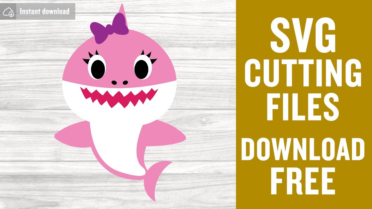 Free Free 72 Cricut Silhouette Baby Shark Svg Free SVG PNG EPS DXF File