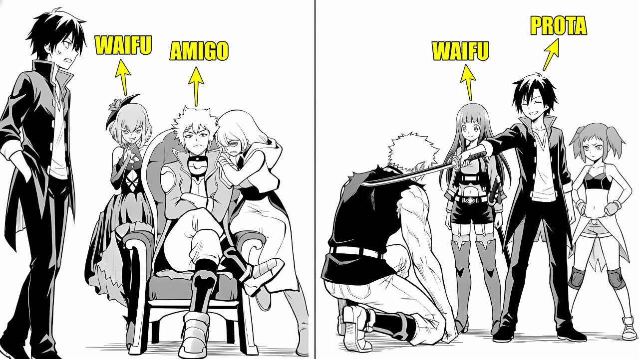 EXPULSO DA PARTY, ele desperta um PODER RARO e forma um GRUPO CHEIO DE WAIFUS