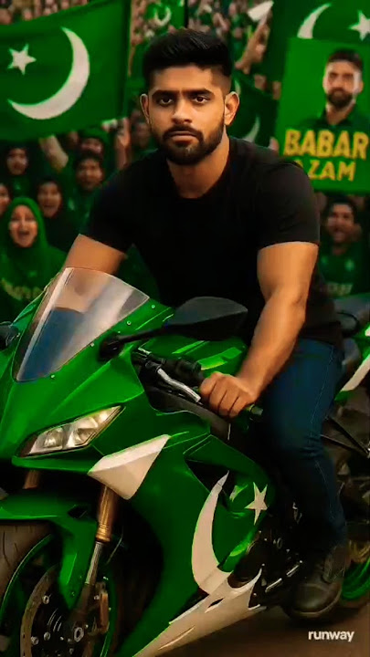 Virat Kohli vs Babar Azam Bike Race 🏍️🔥 Who Wins This Epic Battle?#shortfilms #ytshorts #trending