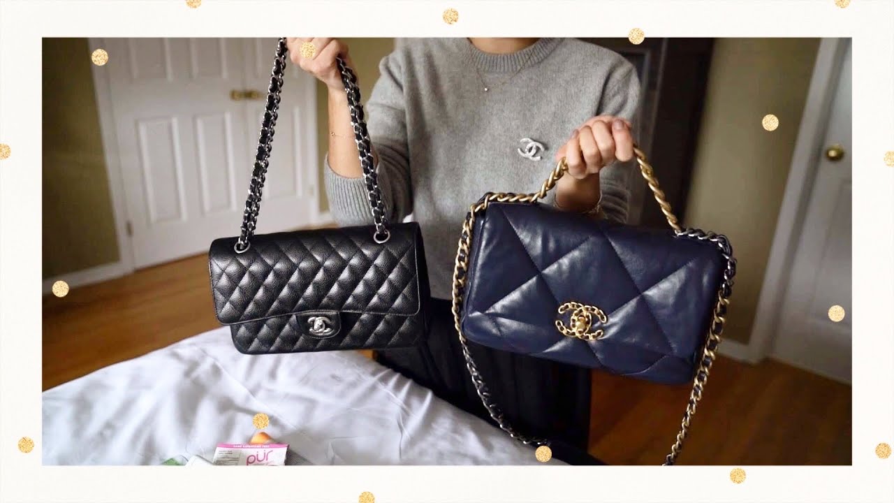 Chanel 19 Flap Medium Vs. Small ! 