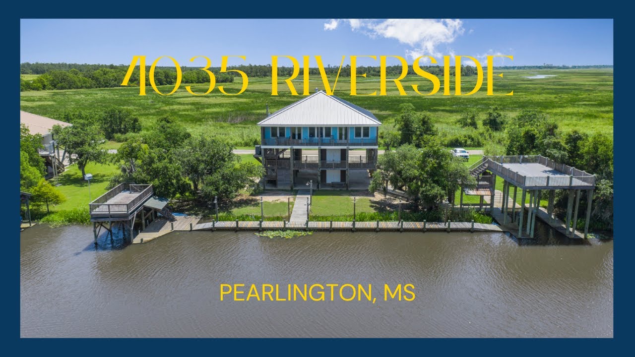 High End Pearl River Fishing Camp For Sale in Pearlington, MS YouTube