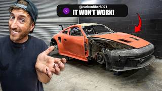 Carbon Expert HATES my 3D Printed PORSCHE GT3
