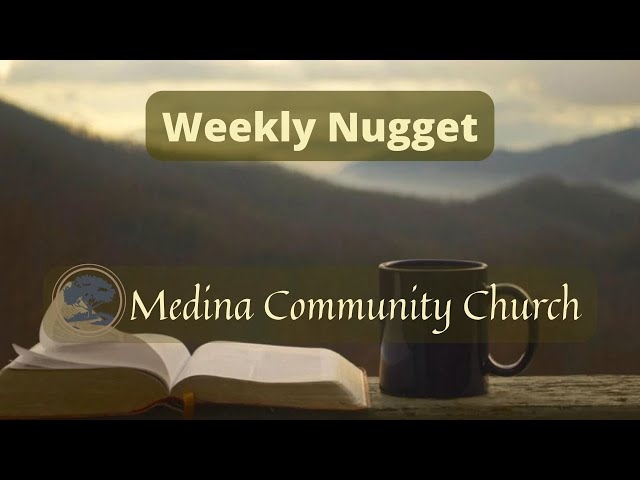 Weekly Nugget: Ministering to the Lord