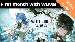 My first month with Wuthering Waves! My first modern gacha game!