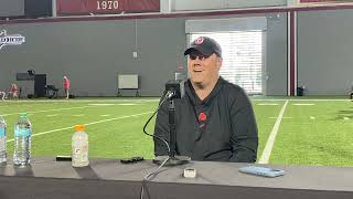 Ohio State OL Coach Justin Frye